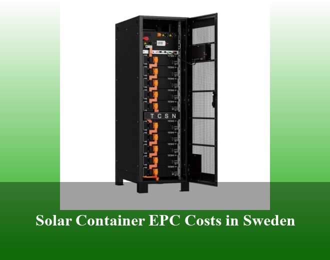Solar Container EPC Costs in Sweden